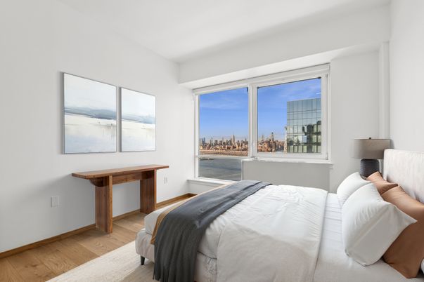 Bedroom, Interior, Water, Wood Texture Flooring