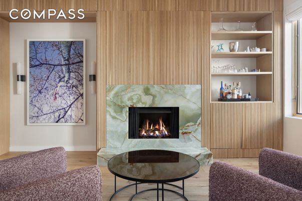 Fireplace, Interior, Wood Texture Flooring