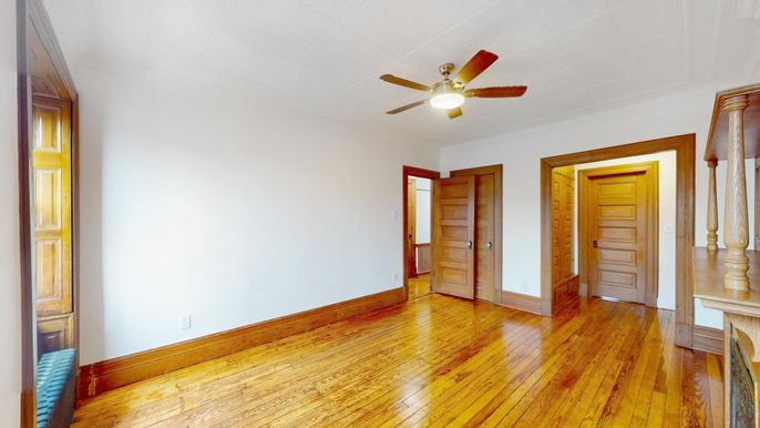 Empty room, Interior, Wood Texture Flooring