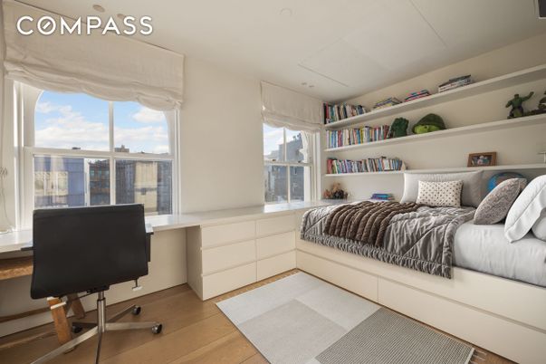 Bedroom, Home Office, Interior, Wood Texture Flooring