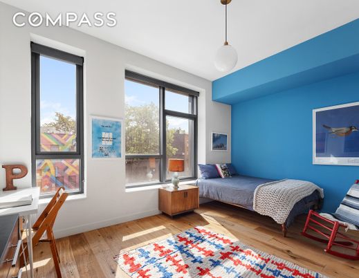 Bedroom, Interior, Pendant Lights, Wood Texture Flooring