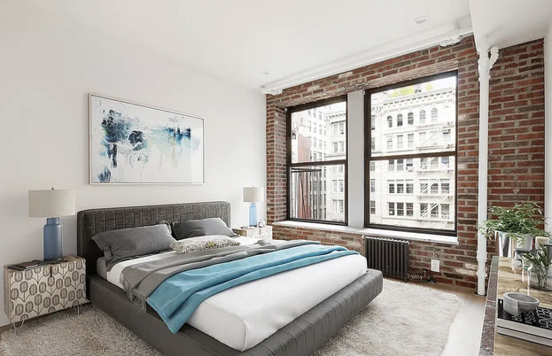 Bedroom, Interior, Stone Walls