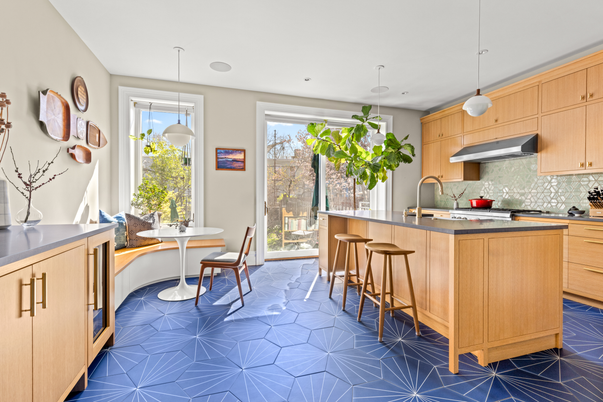 Dining room, Interior, Kitchen, Pendant Lights, Recessed Lighting
