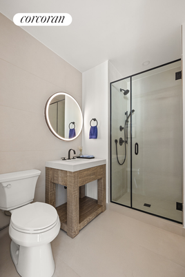 Bathroom, Glass Shower, Interior