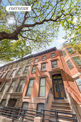 Exterior, Facade, Brick Facade, Brownstone