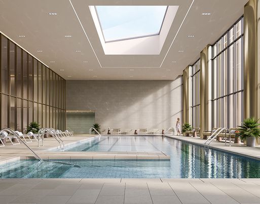 Interior, Pool, Recessed Lighting