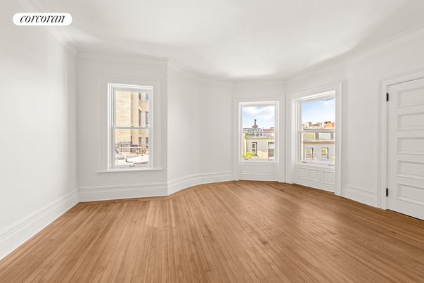 Empty room, Interior, Wood Texture Flooring