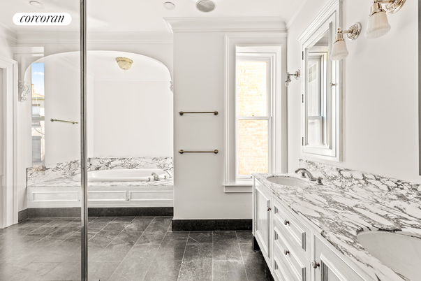 Bathroom, Glass Shower, Interior
