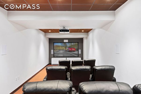 Home Theatre Room, Interior, Recessed Lighting, Theatre Room