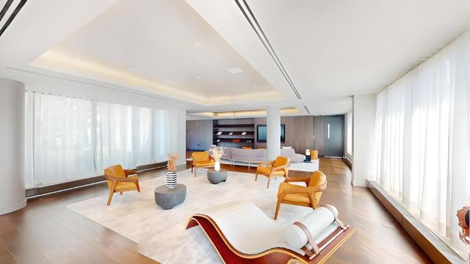 Interior, Recessed Lighting, Wood Texture Flooring, Wooden Walls
