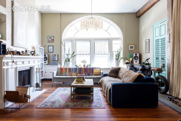 Fireplace, Interior, Living room, Wooden Beams, Wood Texture Flooring