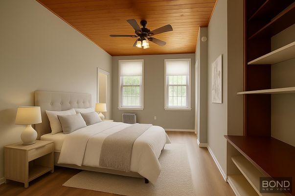 Bedroom, Interior, Wooden Ceilings, Wood Texture Flooring