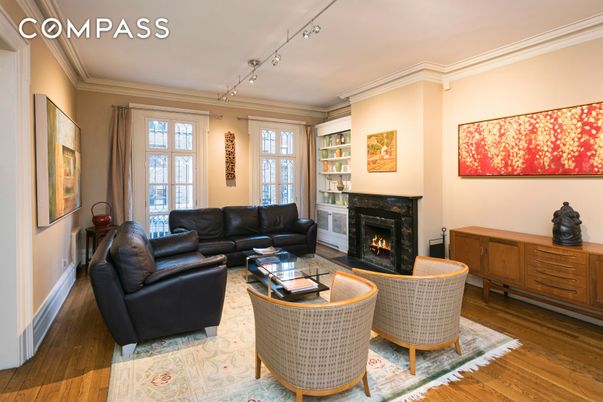 Fireplace, Interior, Living room, Wood Texture Flooring