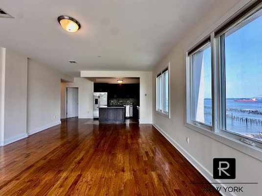 Empty room, Interior, Water, Wood Texture Flooring