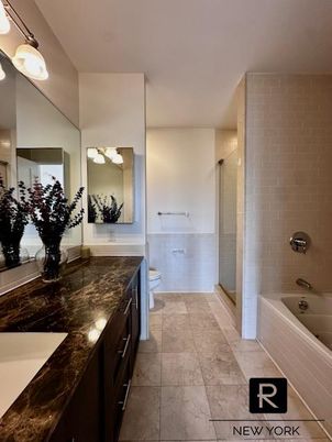 Bathroom, Dual Sink Vanities, Glass Shower, Interior