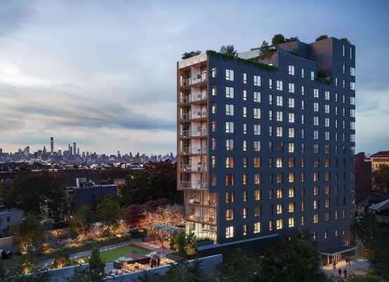 Exterior, Facade, Highrise