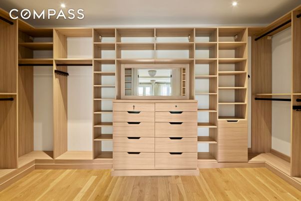 Interior, Recessed Lighting, Walk-in Closets, Wood Texture Flooring