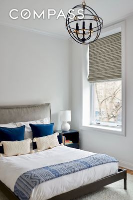 Bedroom, Chandelier, Interior