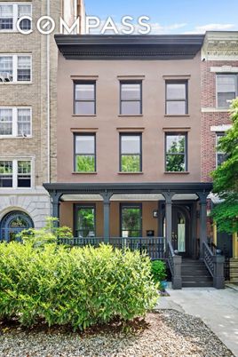 Exterior, Facade, Brick Facade, Brownstone