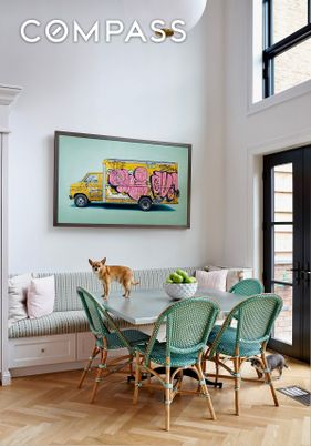 Dining room, Interior, Wood Texture Flooring