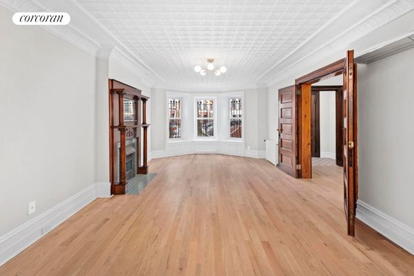 Empty room, Interior, Wood Texture Flooring