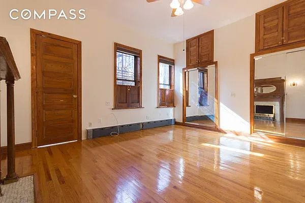 Empty room, Interior, Wood Texture Flooring