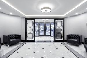 Interior, Marble, Recessed Lighting
