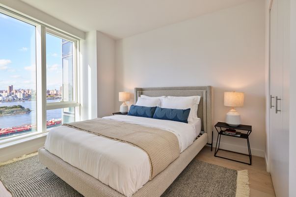 Bedroom, Interior, Water, Wood Texture Flooring