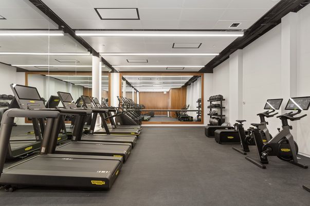 Fitness Equipment, Gym, Interior