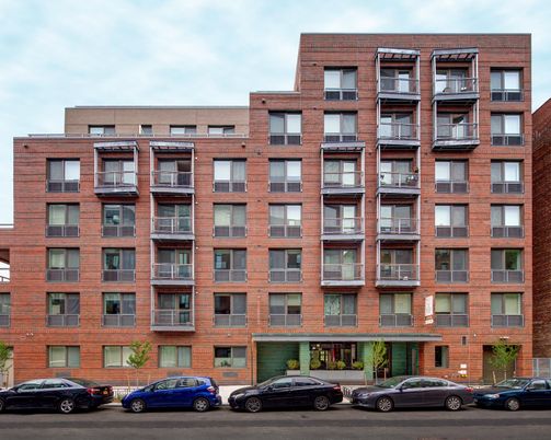 Exterior, Facade, Condo Building