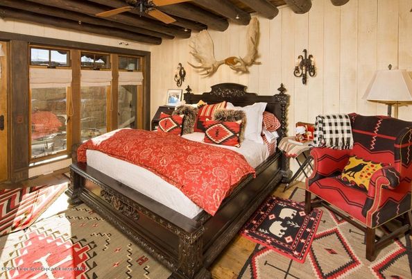Bedroom, Interior, Wooden Beams, Wood Texture Flooring