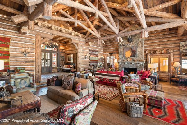 Chandelier, Fireplace, Interior, Living room, Wooden Beams, Wooden Ceilings, Wood Texture Flooring, Wooden Walls