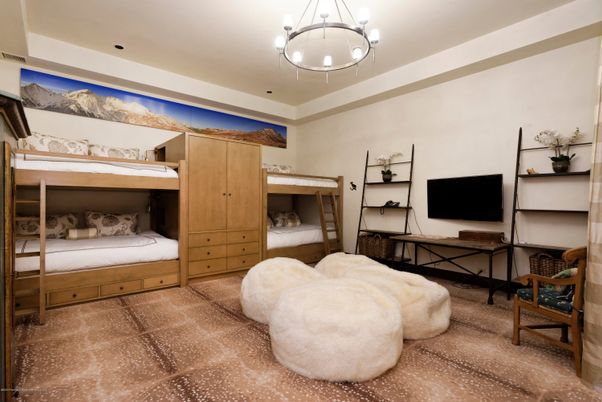 Bedroom, Interior, Pendant Lights