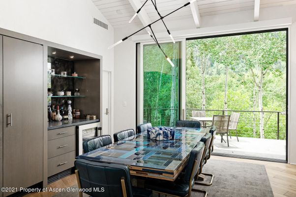 Dining room, Interior, Wood Texture Flooring