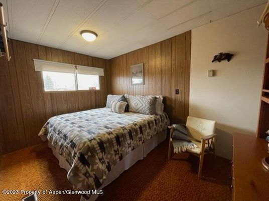 Bedroom, Interior, Wooden Walls