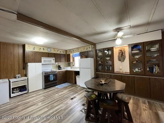 Dining room, Interior, Kitchen, Wood Texture Flooring