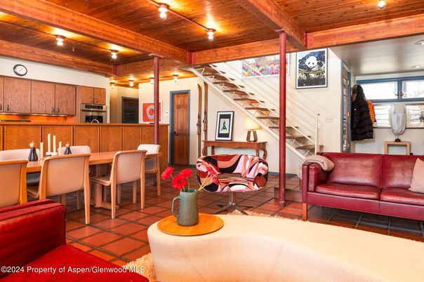Interior, Kitchen, Stainless Steel Appliances, Wooden Beams, Wooden Ceilings