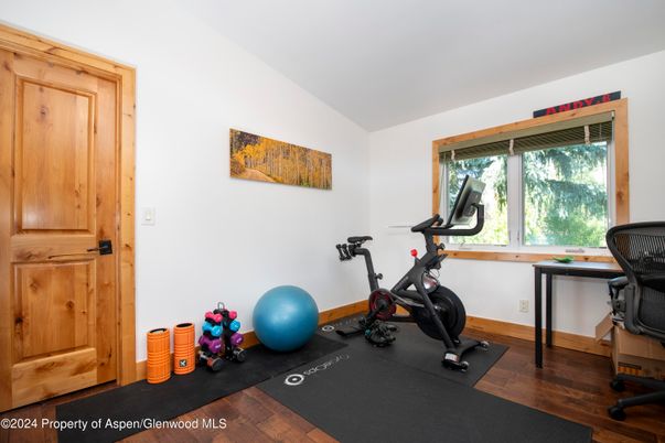 Fitness Equipment, Interior, Wood Texture Flooring