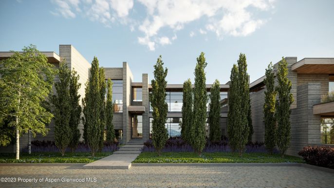 Exterior, Facade, Modern