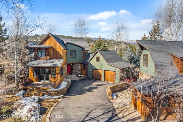 Attached, Exterior, Facade, Log Home