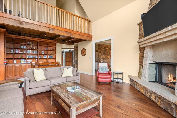 Fireplace, Interior, Living room, Wooden Beams, Wood Texture Flooring