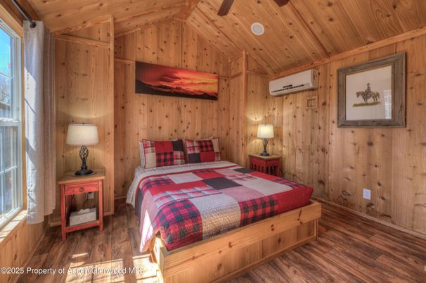 Bedroom, Interior, Wooden Ceilings, Wood Texture Flooring, Wooden Walls