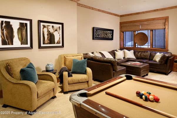 Billiard Table, Game Room, Interior, Living room