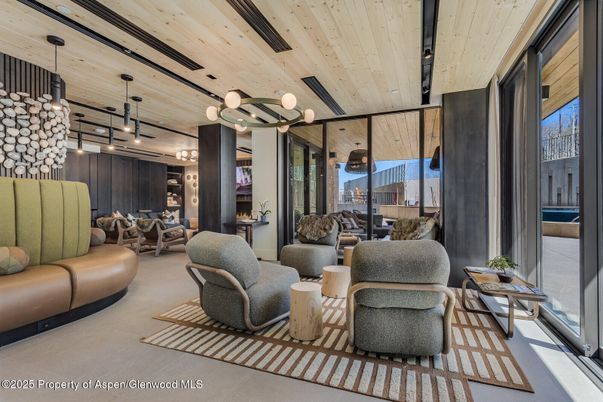 Fireplace, Interior, Living room, Pendant Lights, Wooden Ceilings