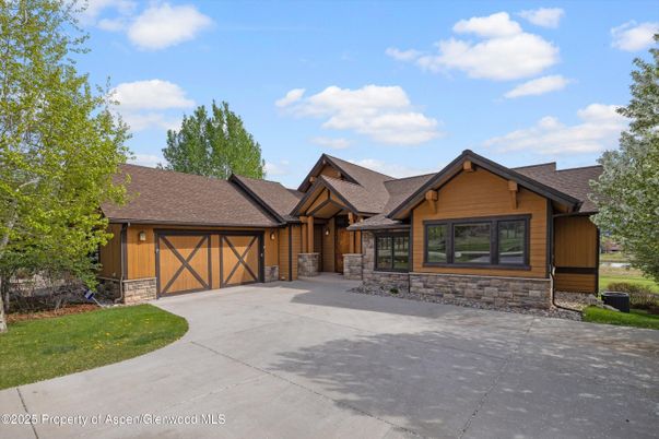 Attached, Exterior, Facade, Log Home