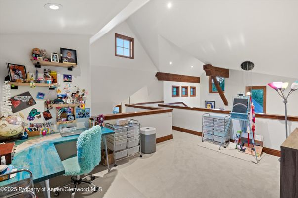 Home Office, Interior, Recessed Lighting