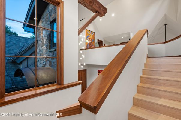 Interior, Recessed Lighting, Wooden Beams