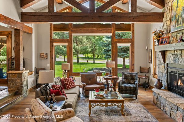 Fireplace, Interior, Living room, Wooden Beams, Wood Texture Flooring