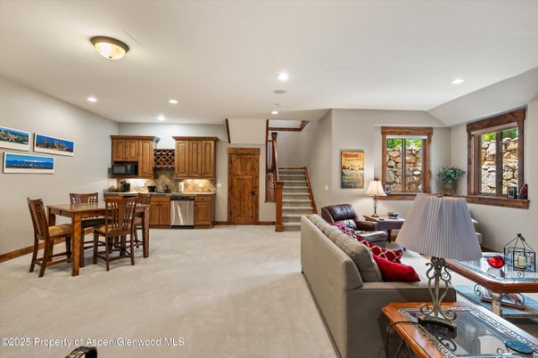 Dining room, Interior, Kitchen, Living room, Recessed Lighting, Stainless Steel Appliances