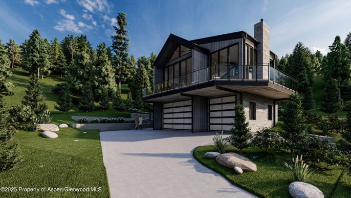 Attached, Backyard, Exterior, Facade, Modern